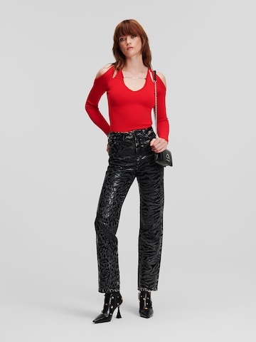 Pullover di Karl Lagerfeld in rosso