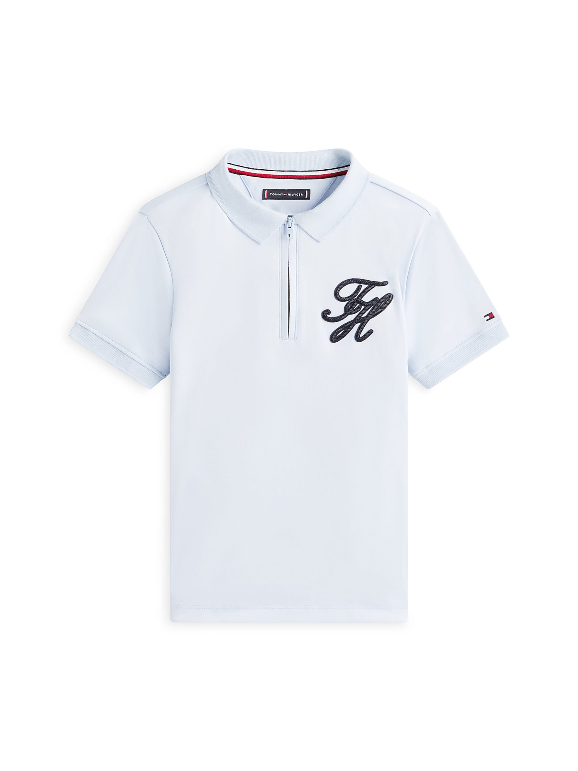 TOMMY HILFIGER Poloshirt in Blau: Vorderseite