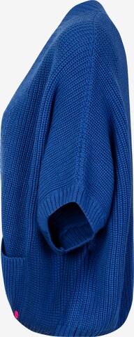 LIEBLINGSSTÜCK Knit Cardigan 'Aruba' in Blue