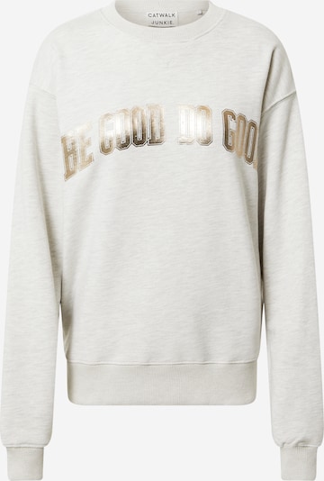 CATWALK JUNKIE Sweatshirt in Beige / Gold, Item view