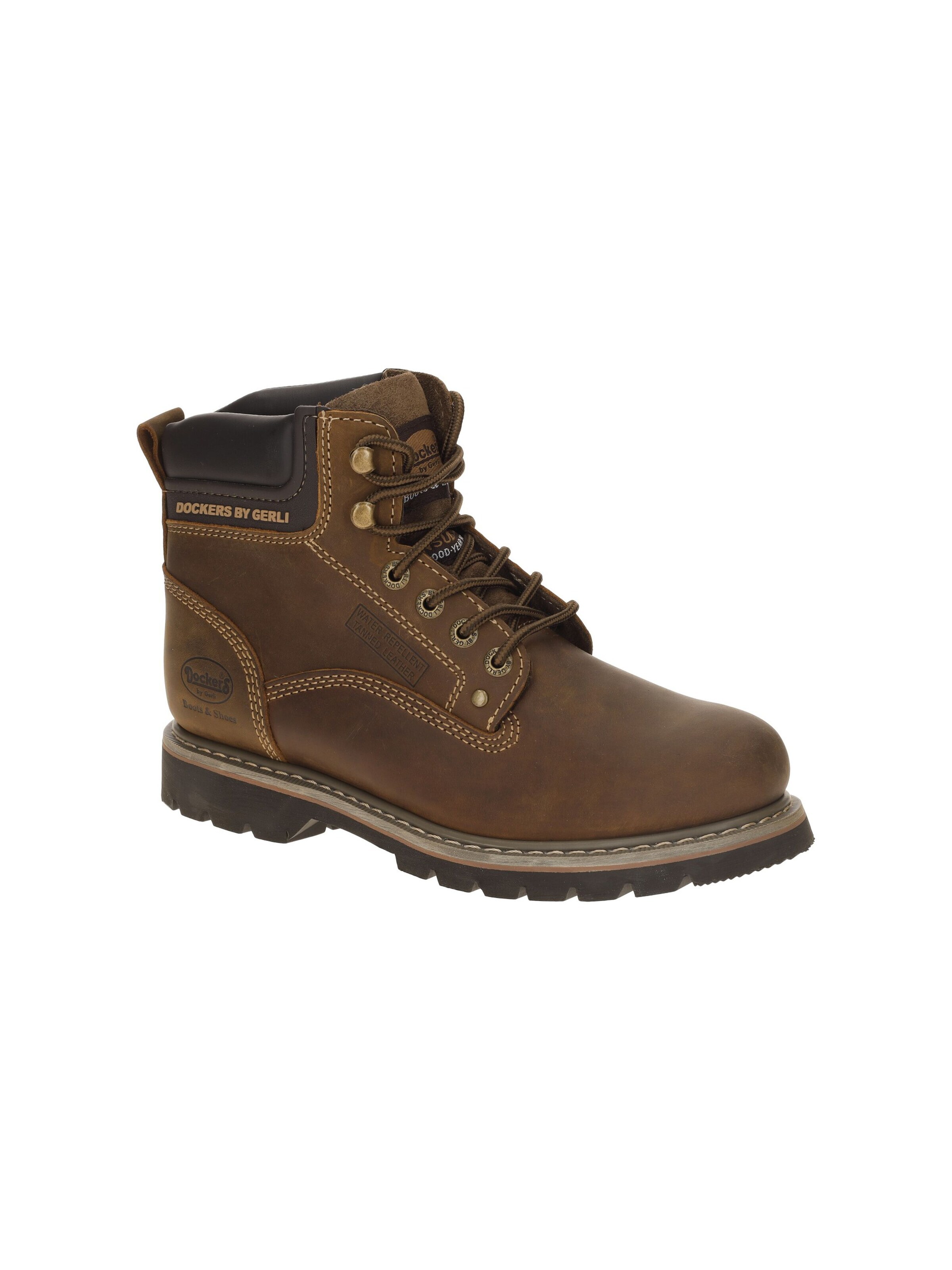 Dockers Boots 'Dockers Schuhe Stiefelette Boots braun Herren 23DA004'‌‌‌‌‌‌‌ in Braun: Vorderseite
