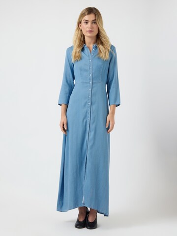 YAS Shirt dress 'YASSAVANNA' in Blue