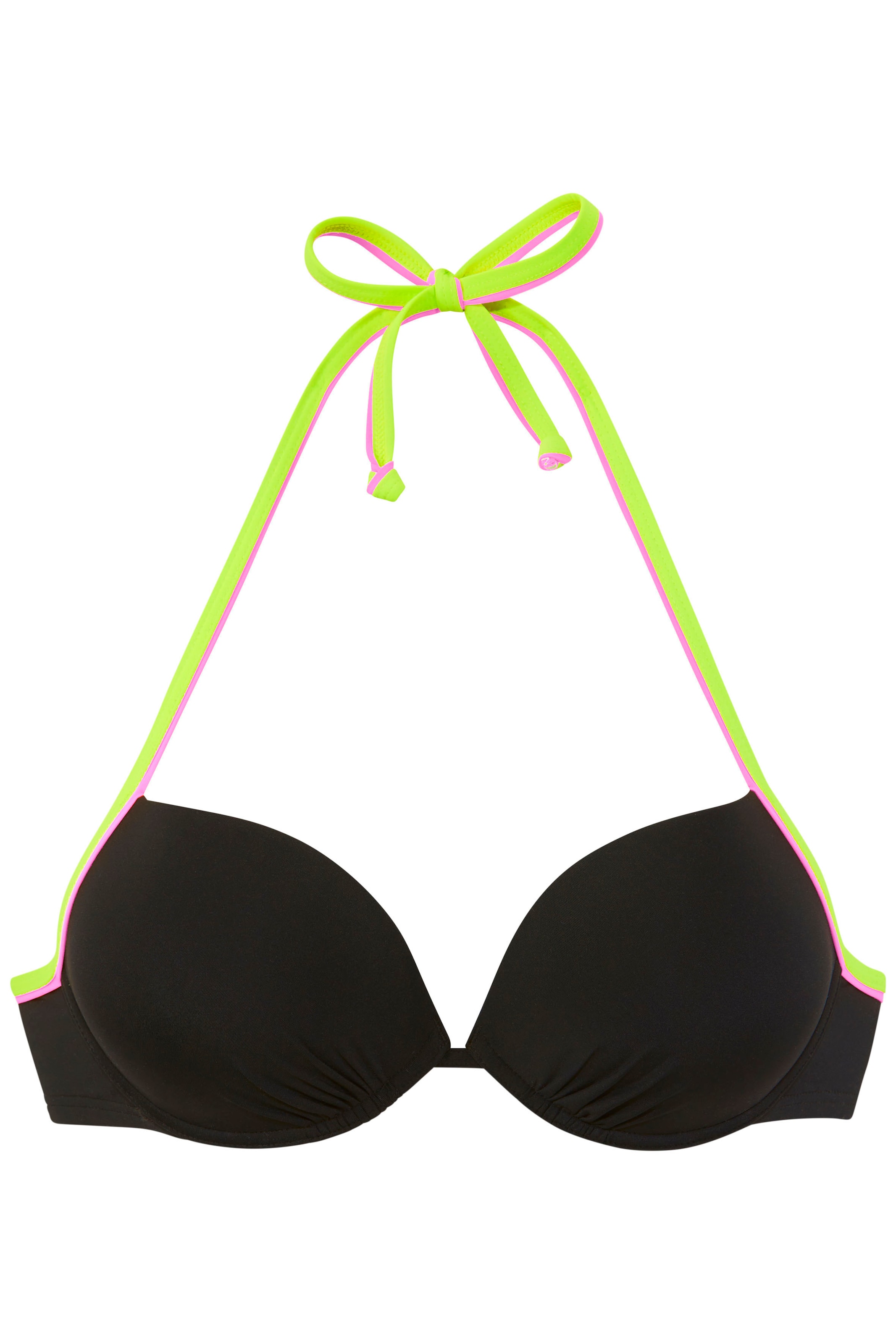BUFFALO Bikini Top in Apple / Fuchsia / Black, Item view