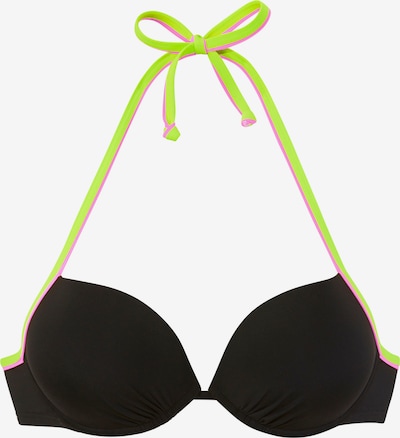 BUFFALO Bikinitoppi värissä omena / fuksia / musta, Tuotenäkymä