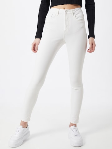 VERO MODA Skinny Jeans 'Sophia' in White: front