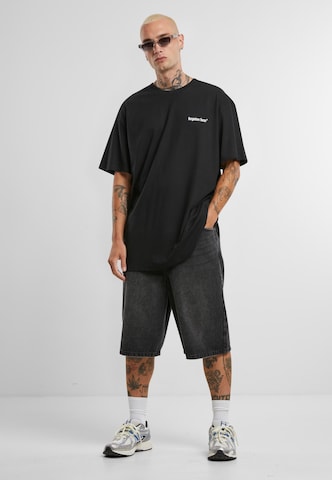 T-Shirt 'Overgrown Chrome Skull' Forgotten Faces en noir