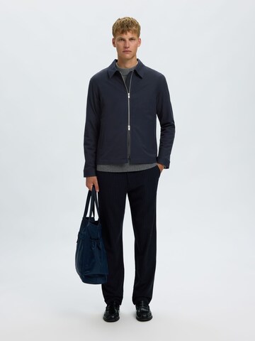 SELECTED Between-season jacket in Blue