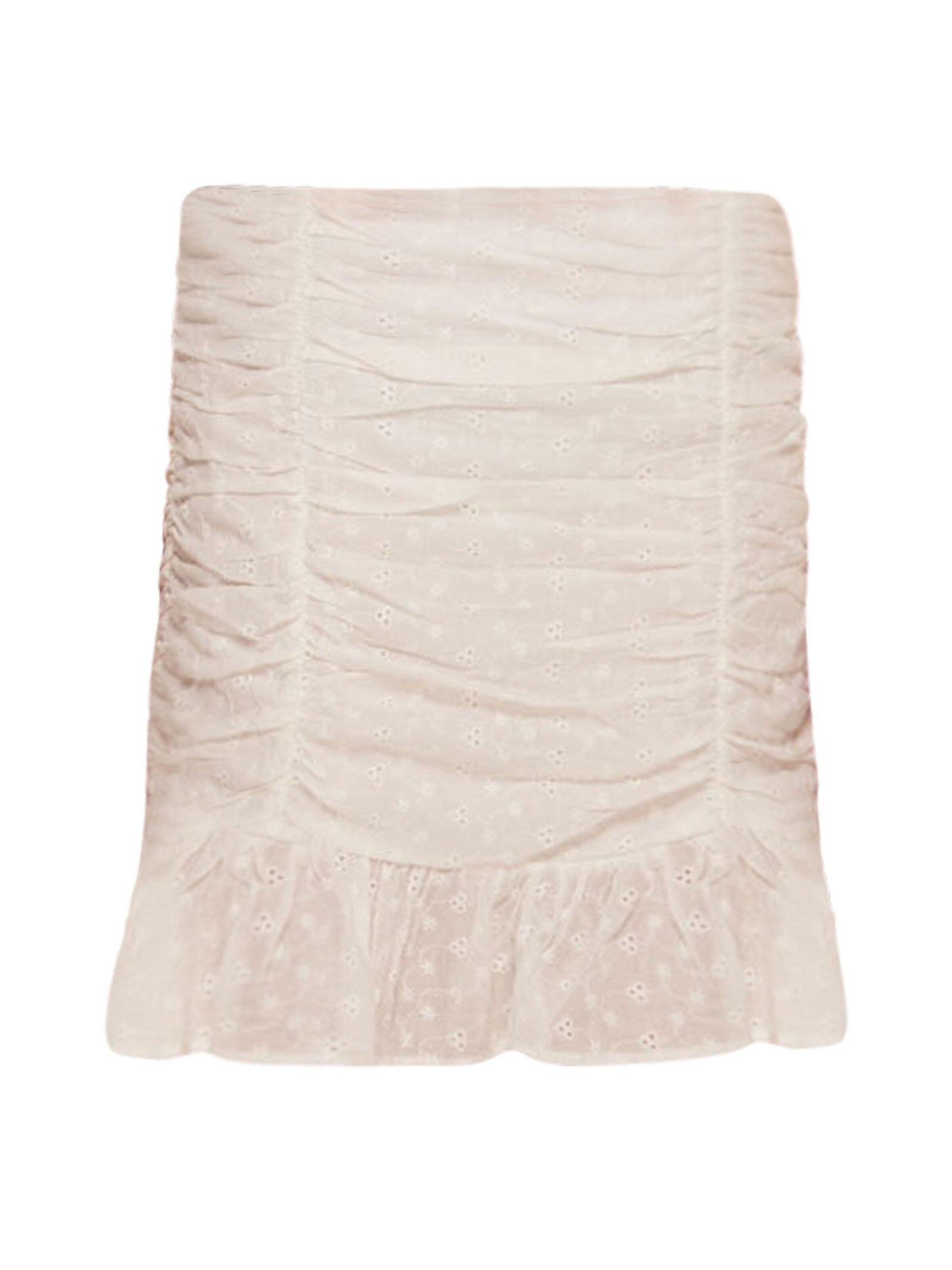 TOOche Skirt 'Flower Skirt' in White: front