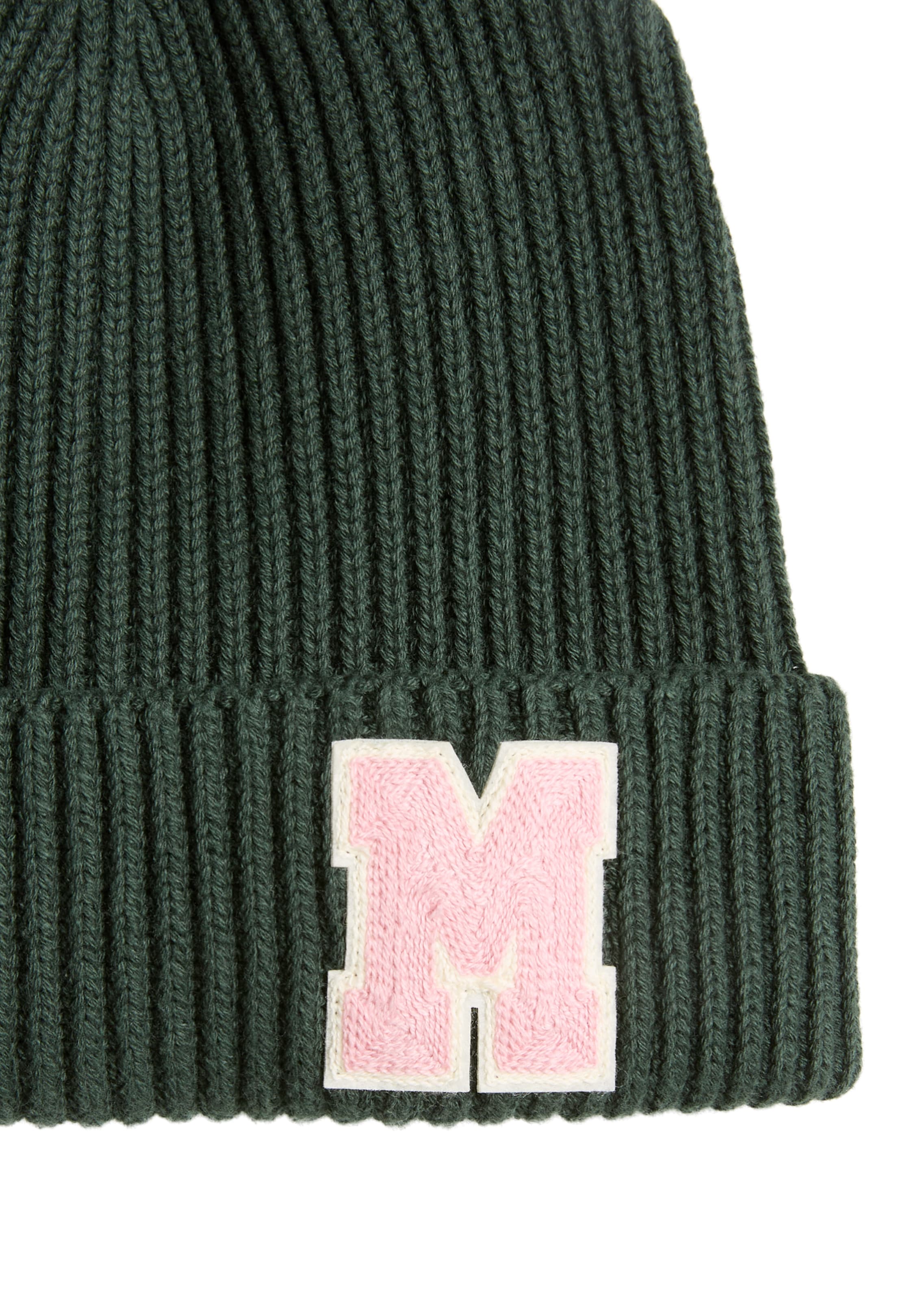 Marc O'Polo Beanie in Green: front