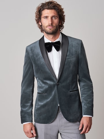 Next Slim Fit Sakko in Grau: Vorderseite