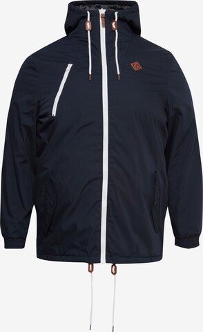 !Solid Winter Jacket 'TILDEN' in Blue: front