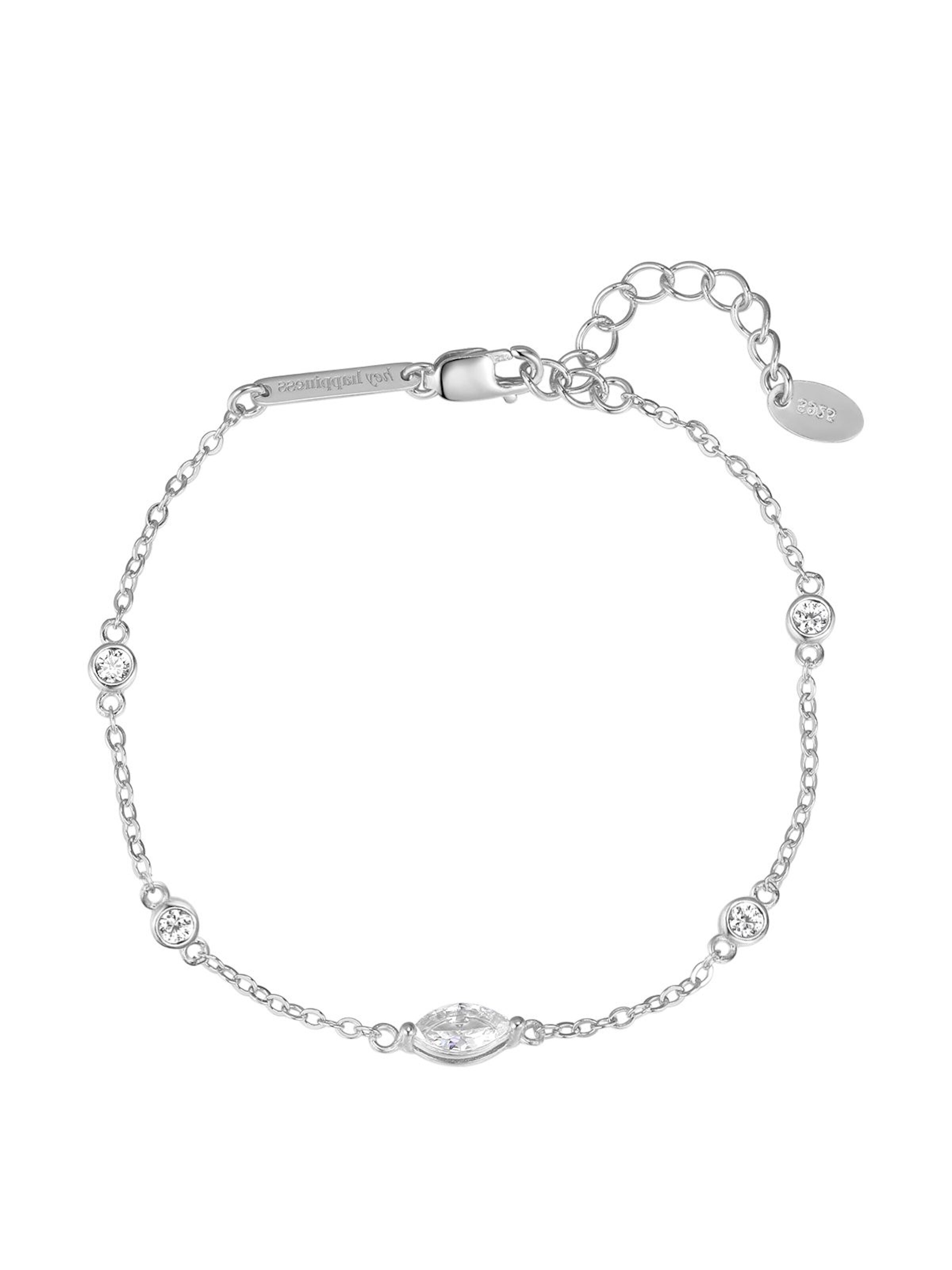 Braccialetto 'Lume' di Hey Happiness in argento