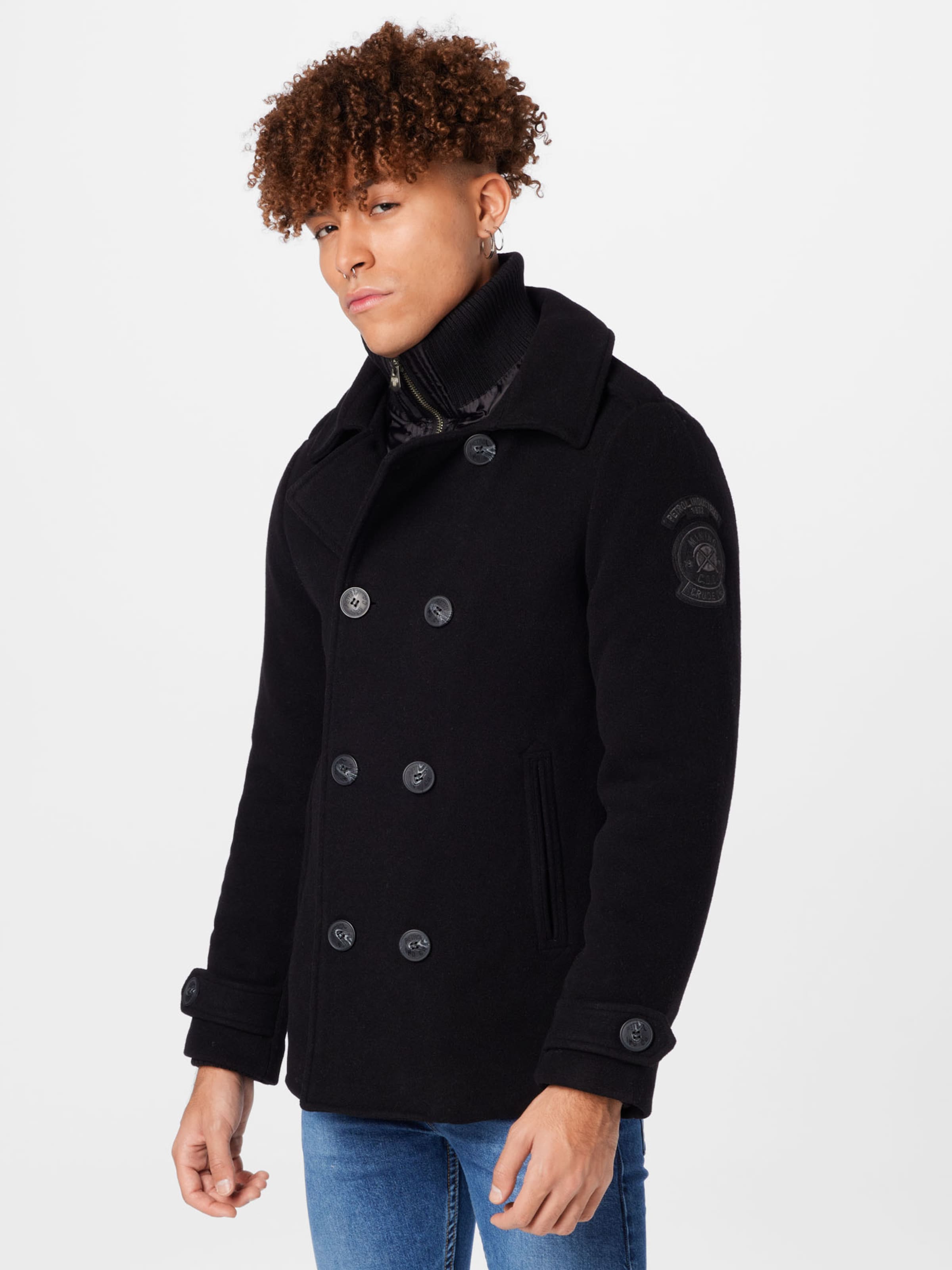 petrol peacoat