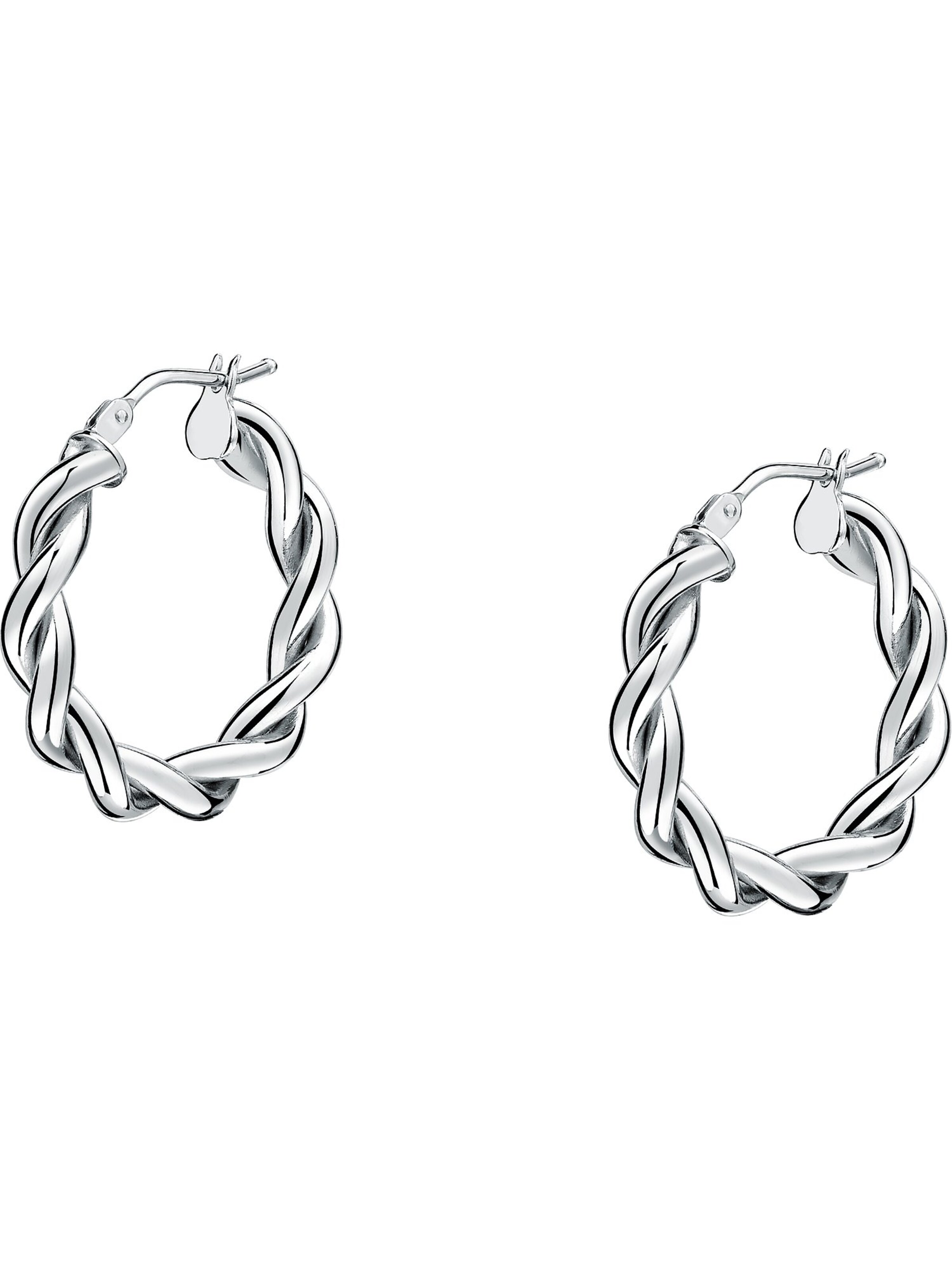 CHRIST Ohrringe in Silber: Vorderseite