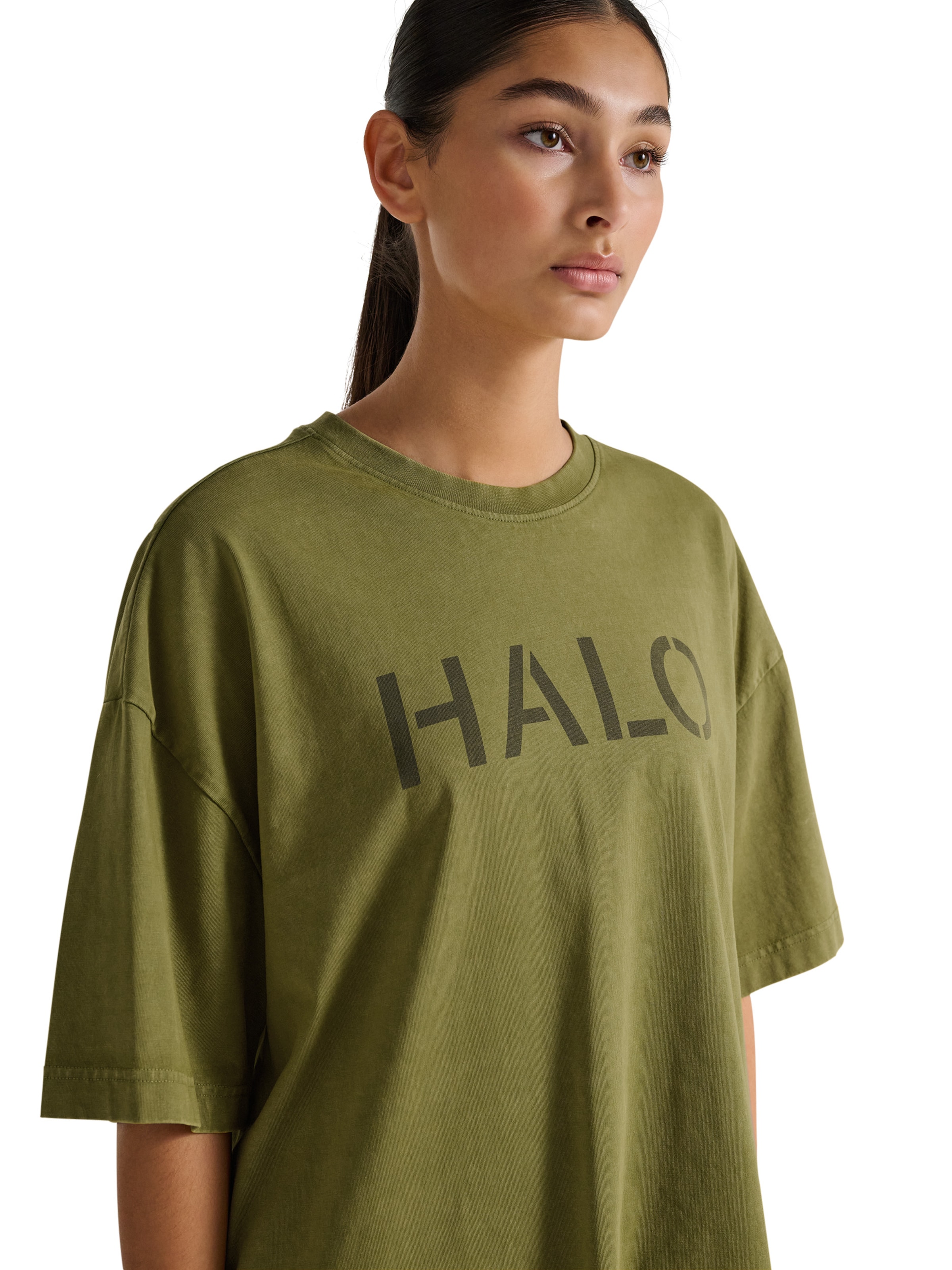 HALO Shirt 'Uniform' in Groen