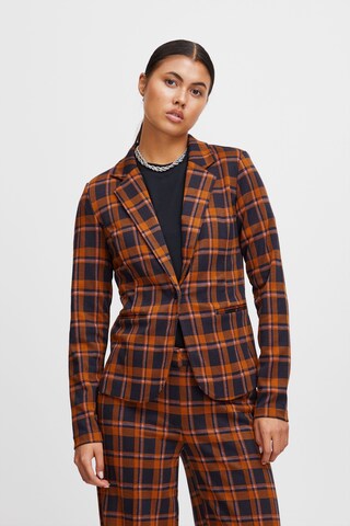 ICHI Blazer in Orange: Vorderseite