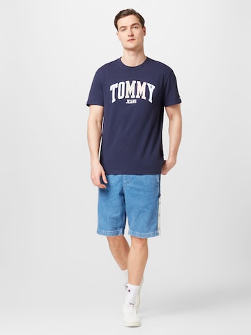 zils Tommy Jeans Vaļīgs piegriezums Džinsi 'Aiden'