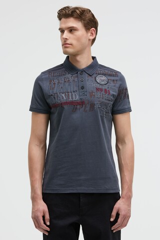 CAMP DAVID Shirt in Blau: Vorderseite