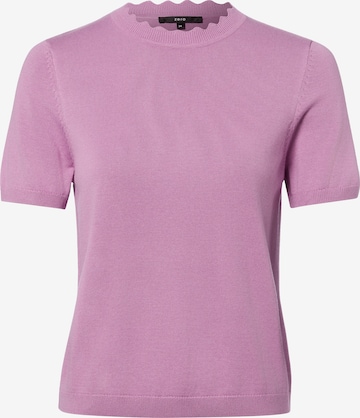 zero Strickshirt in Lila: Vorderseite