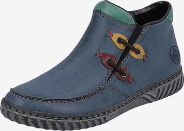 Rieker Ankle Boots in Blue: front