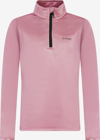 PROTEST Sportsweatshirt 'PRTAlecia JR' in Pink: Vorderseite