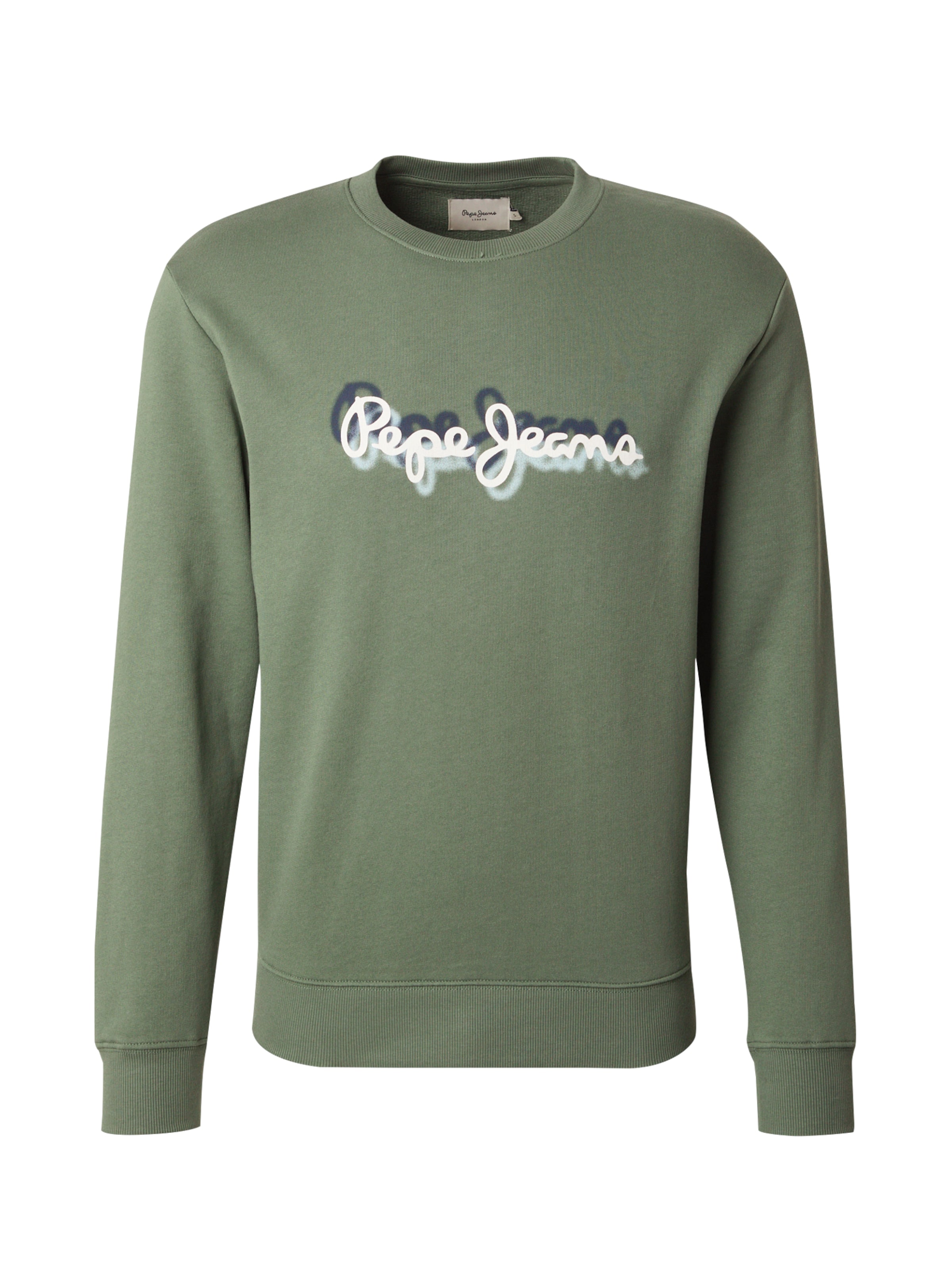 Pepe Jeans - Sudadera en verde: frente