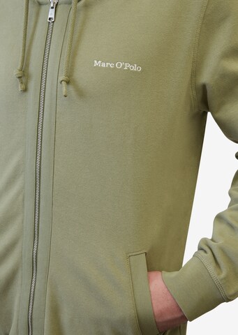 Marc O'Polo Sweatjacke in Grün