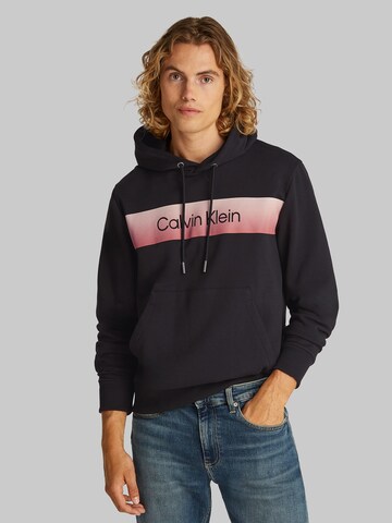 Calvin Klein Sweatshirt in Schwarz: Vorderseite
