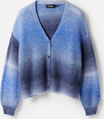 Cardigan oversize Desigual en bleu : devant