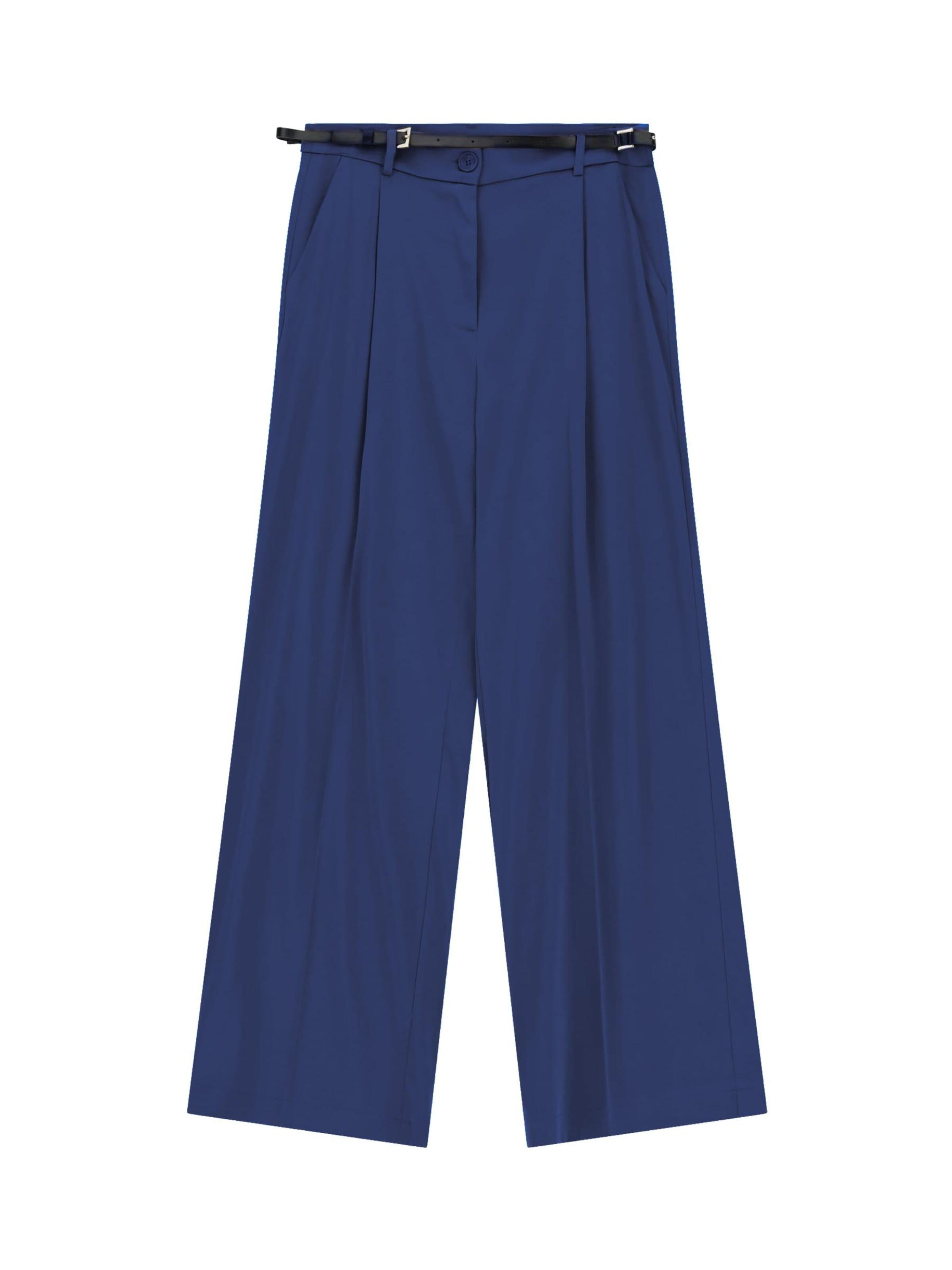 IMPERIAL Regular Pants in Blue: front