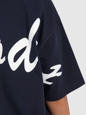 T-Shirt ' Liquid Brail ' Smilodox en bleu
