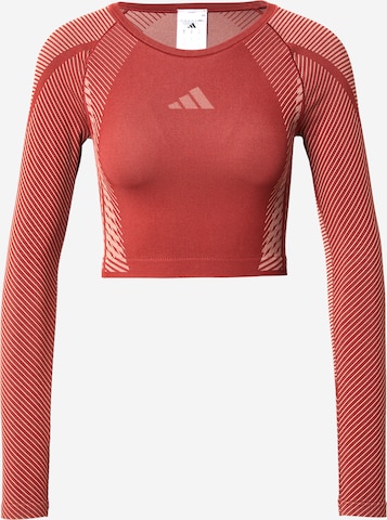 ADIDAS PERFORMANCE Performance shirt in Red: front