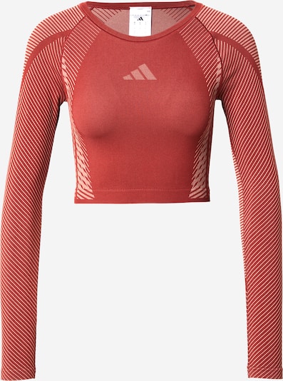 ADIDAS PERFORMANCE Tehnička sportska majica u klasično crvena / prljavo bijela, Pregled proizvoda