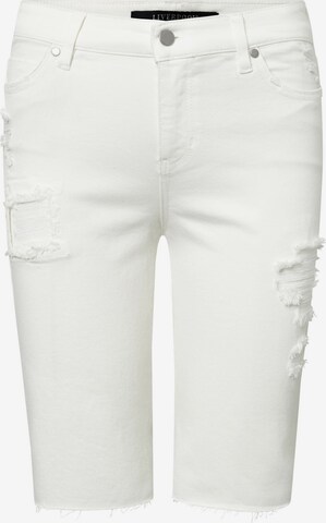 Liverpool Regular Pants in White: front