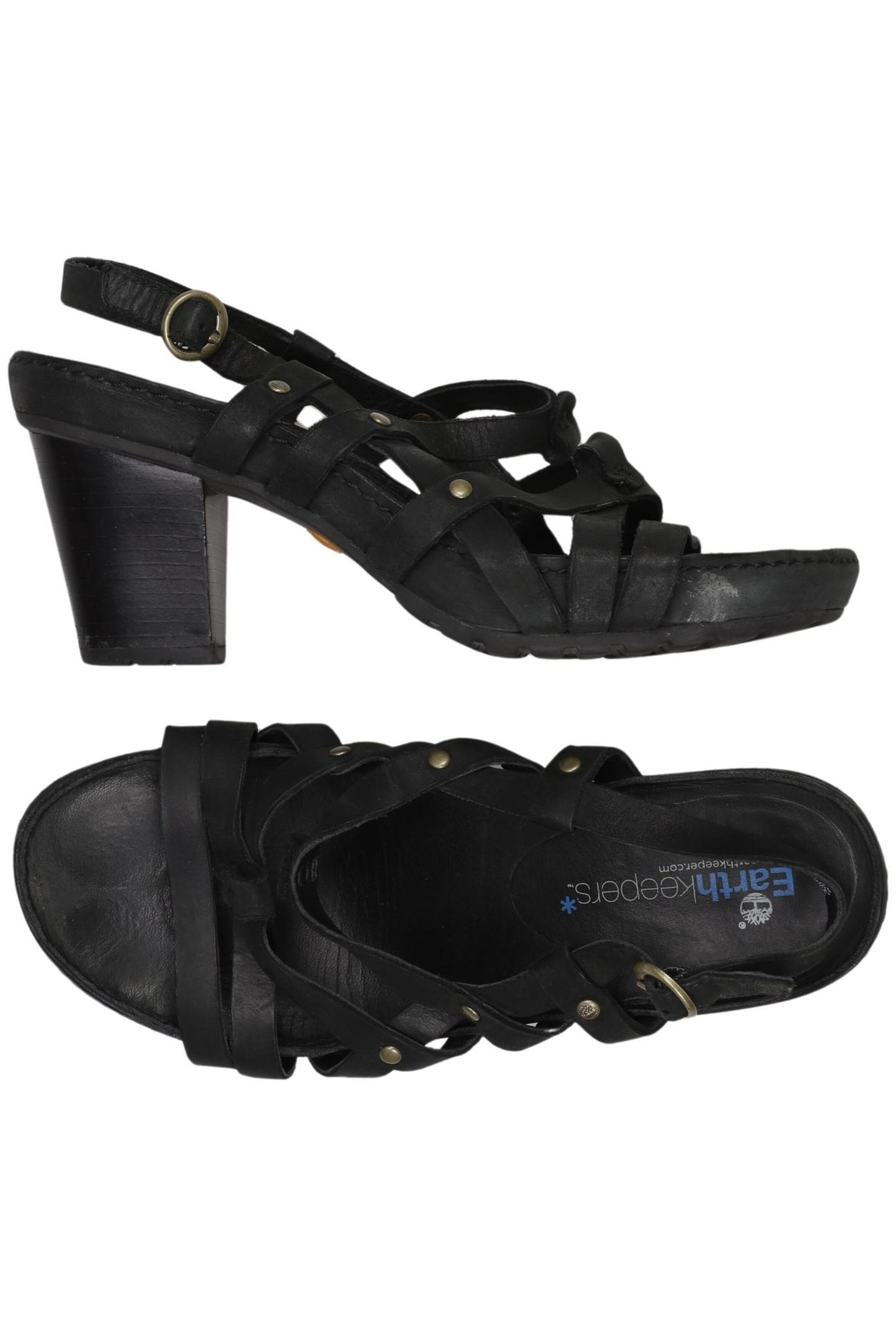TIMBERLAND Sandals & High-Heeled Sandals in 36 in Black: front