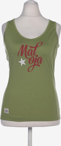 Maloja Top & Shirt in S in Green: front