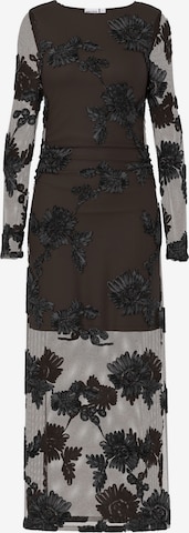 PIECES Evening dress 'PCOffia' in Brown: front