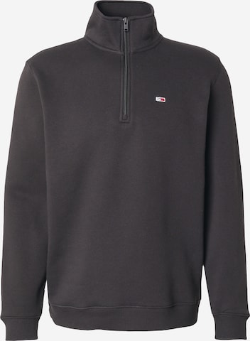 juoda Tommy Jeans Megztinis be užsegimo: priekis