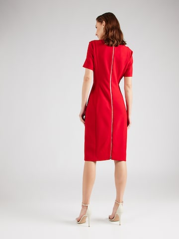 BOSS Sheath Dress 'Damaisa' in Red