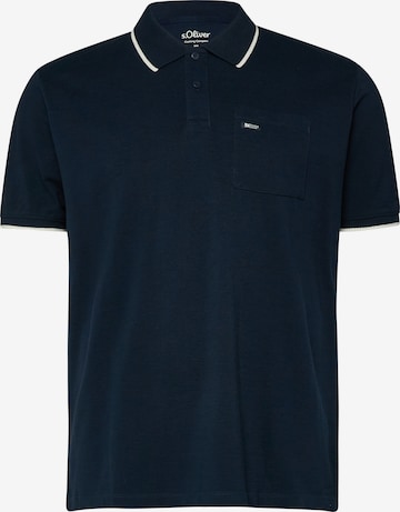 s.Oliver Shirt in Blue: front