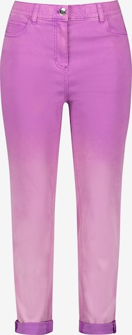 SAMOON Jeans in Purple: front