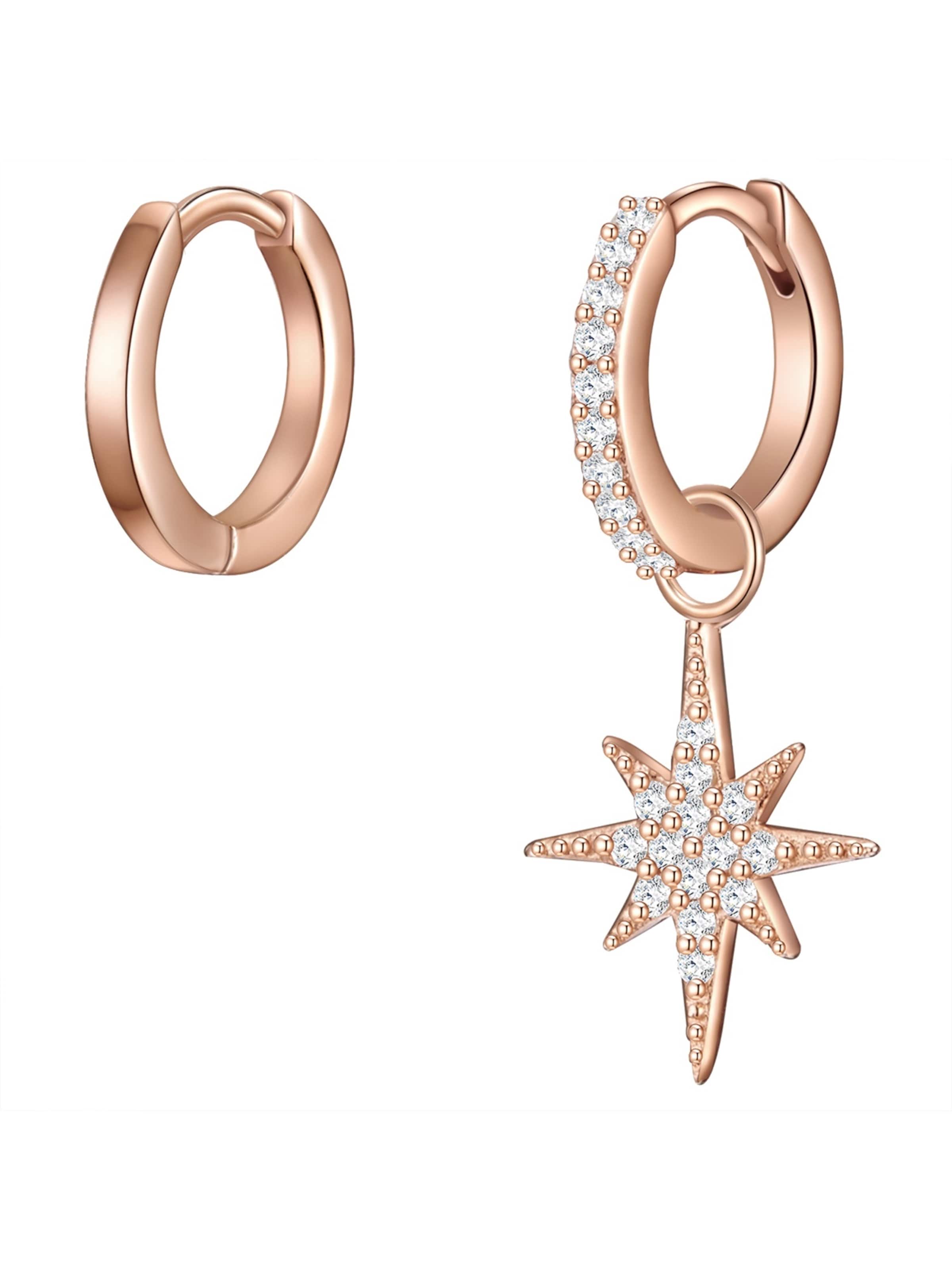 Lulu & Jane Earrings in Gold: front