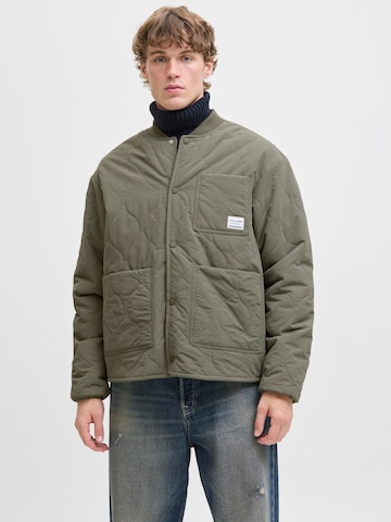 Giacca di mezza stagione di JACK & JONES in verde: frontale