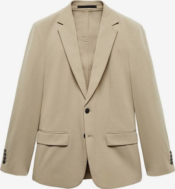 MANGO MAN Slim Fit Sakko 'Zurich' in Beige: predná strana