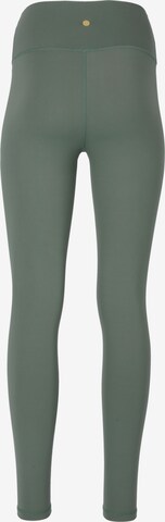 Athlecia Skinny Workout Pants 'Gaby' in Green