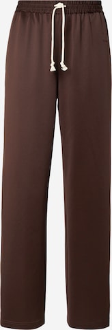Pantalon Copenhagen Studios en marron : devant