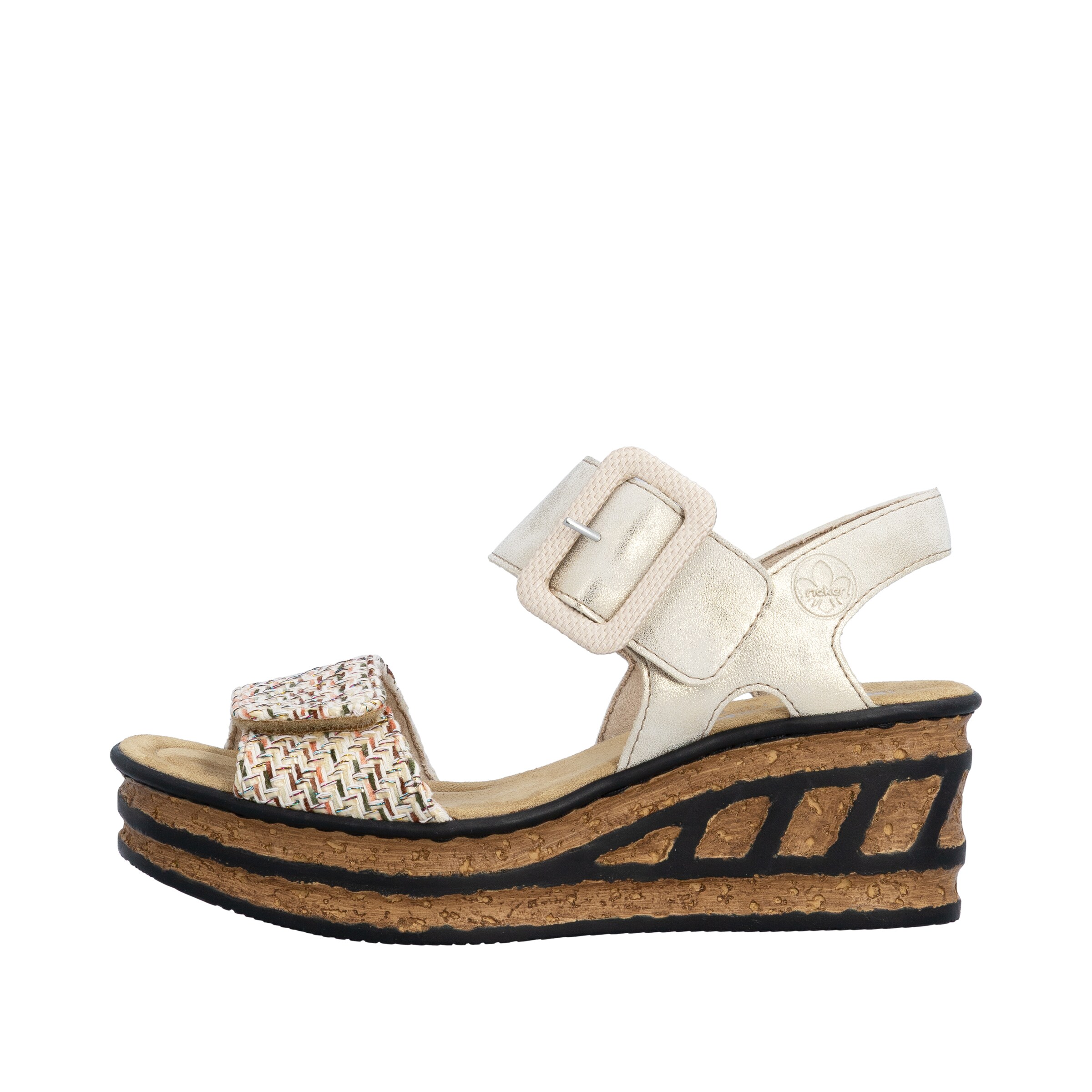Rieker Sandals '68172' in White