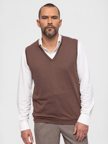 Antioch Sweater in Brown: front