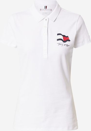 TOMMY HILFIGER Majica 'ABO' u mornarsko plava / crvena / bijela, Pregled proizvoda