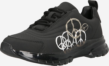 Bagatt - Zapatillas deportivas bajas 'Athena' en negro: frente